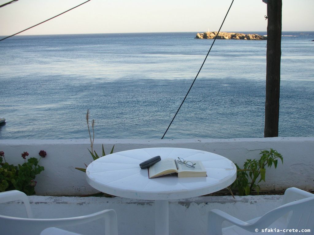 Photo report of a stay around Loutro, Sfakia, Crete in July 2009